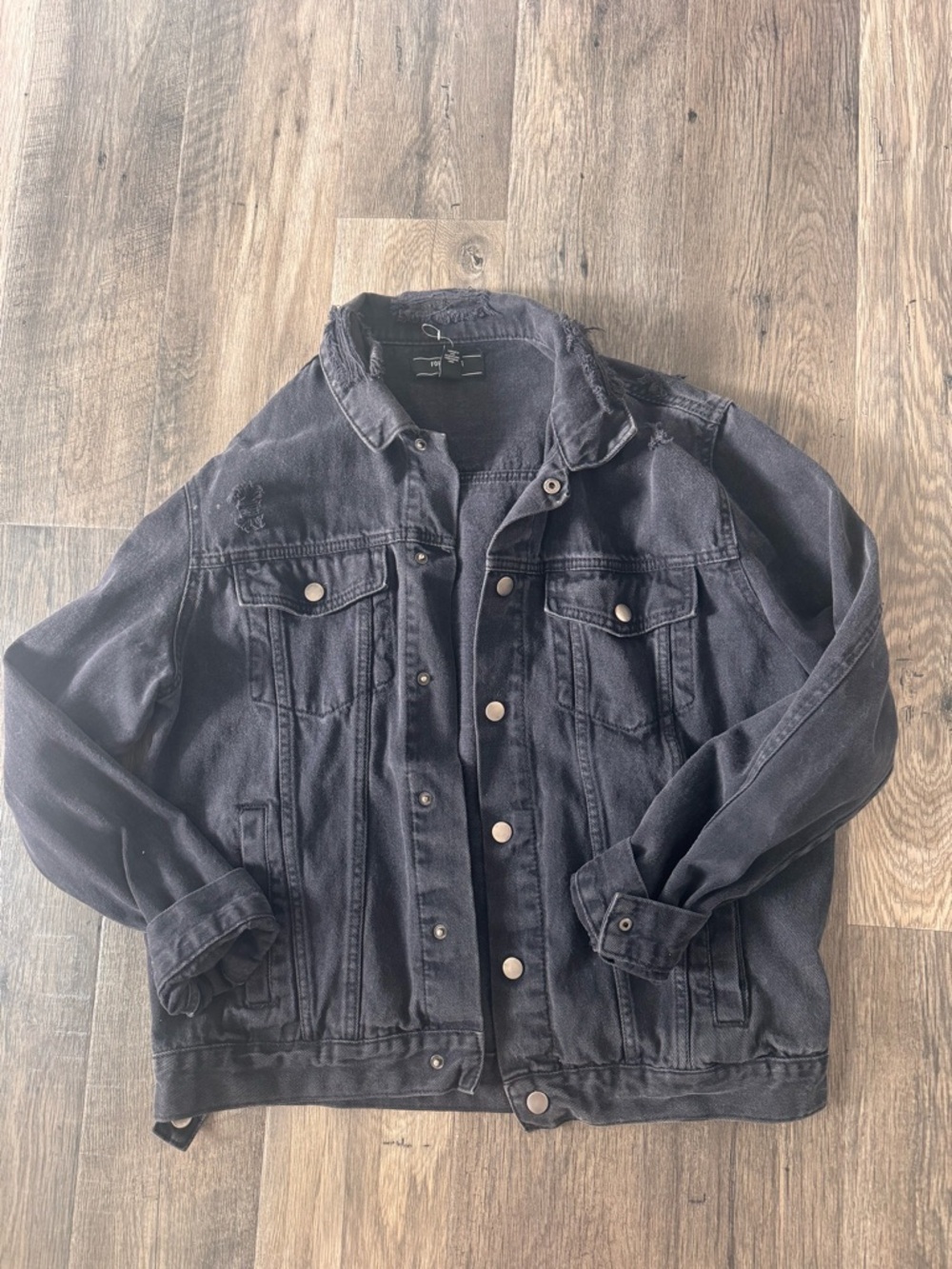 Forever 21 Black Denim Jacket
